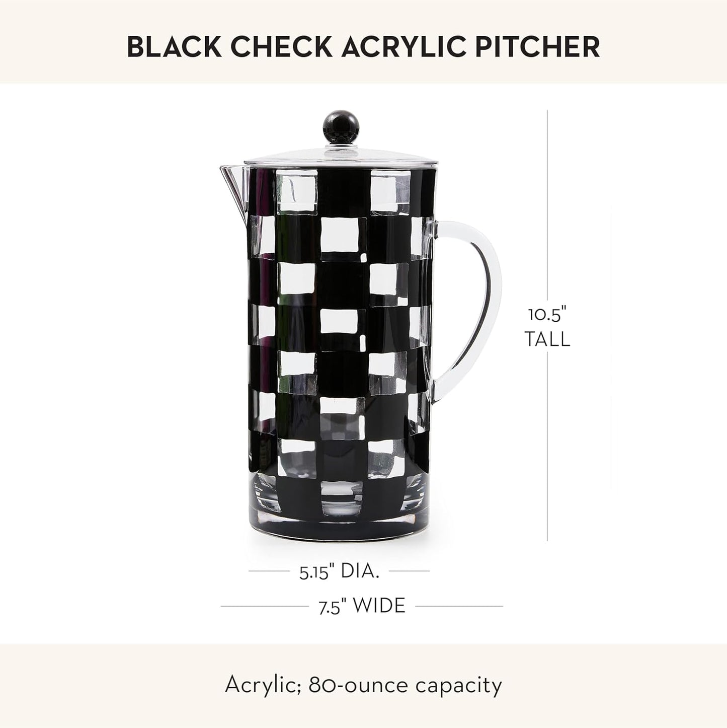 Elegant Pitcher for Refreshing Drinks