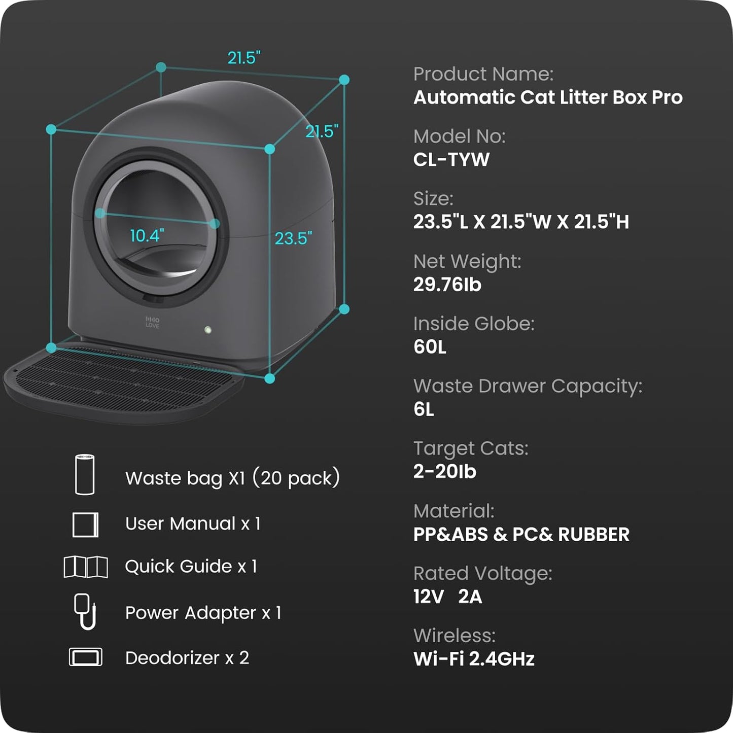Smart Cat Litter Box