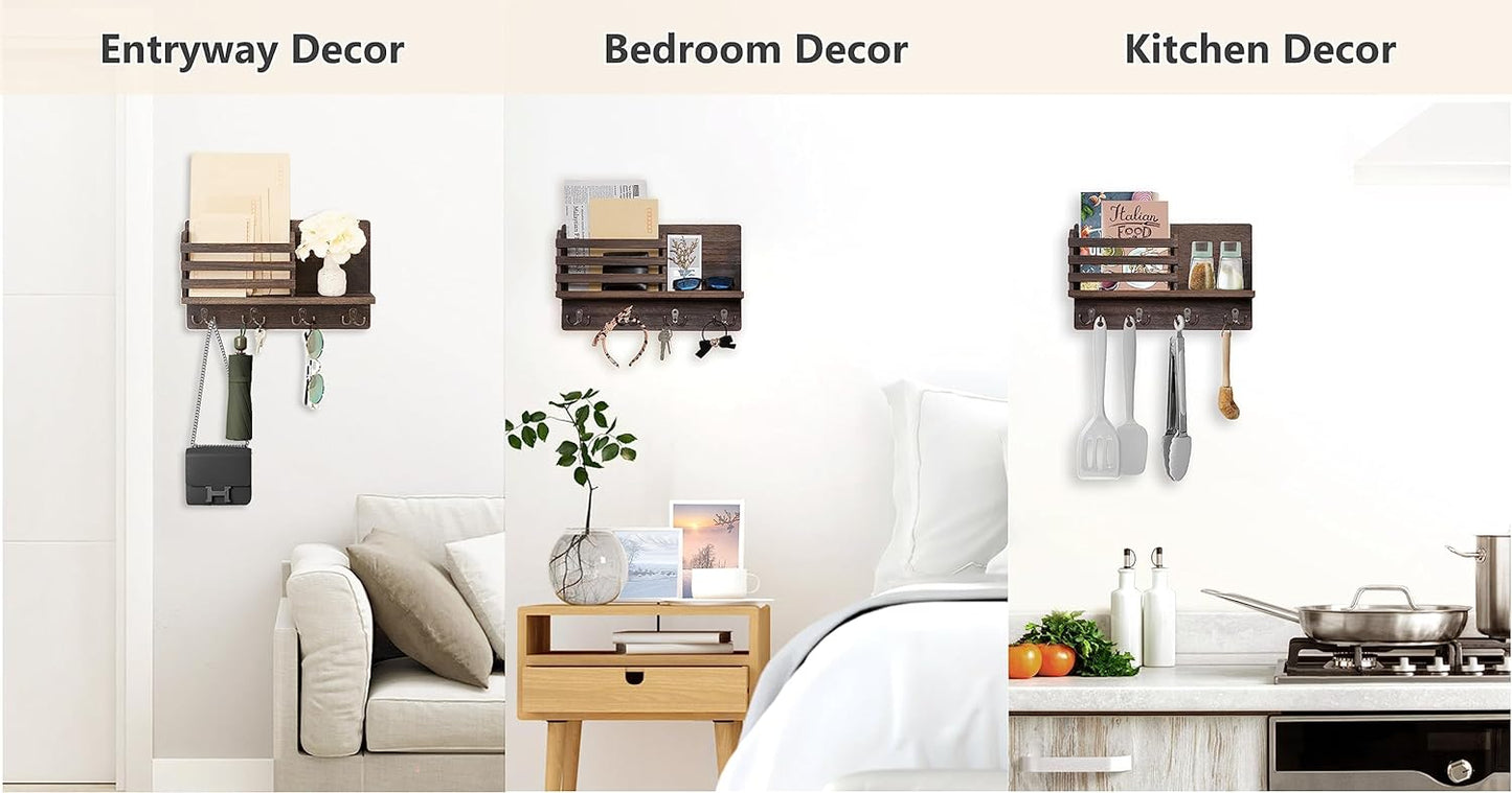Chic Wall Key Mail Organizer