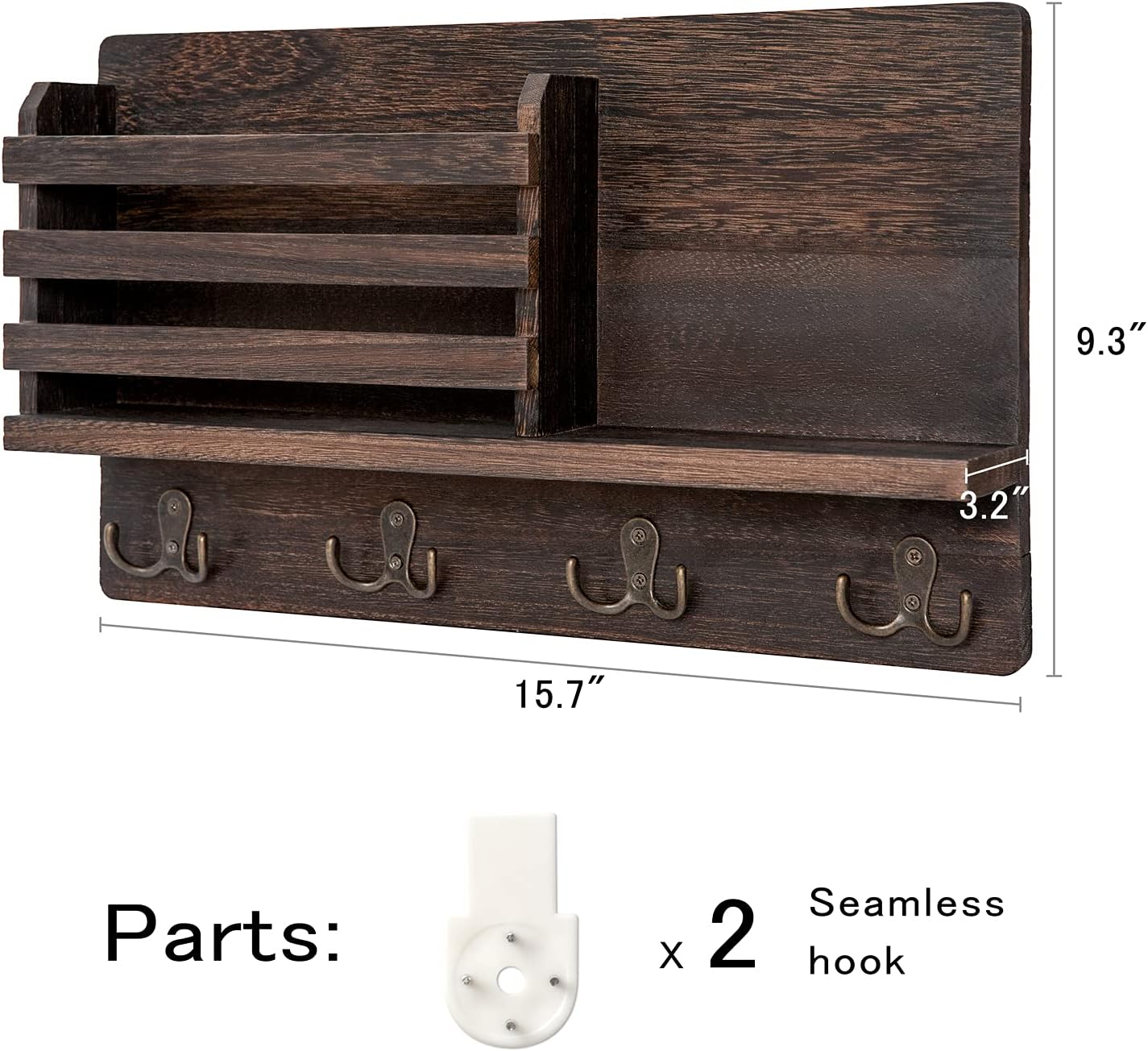 Chic Wall Key Mail Organizer