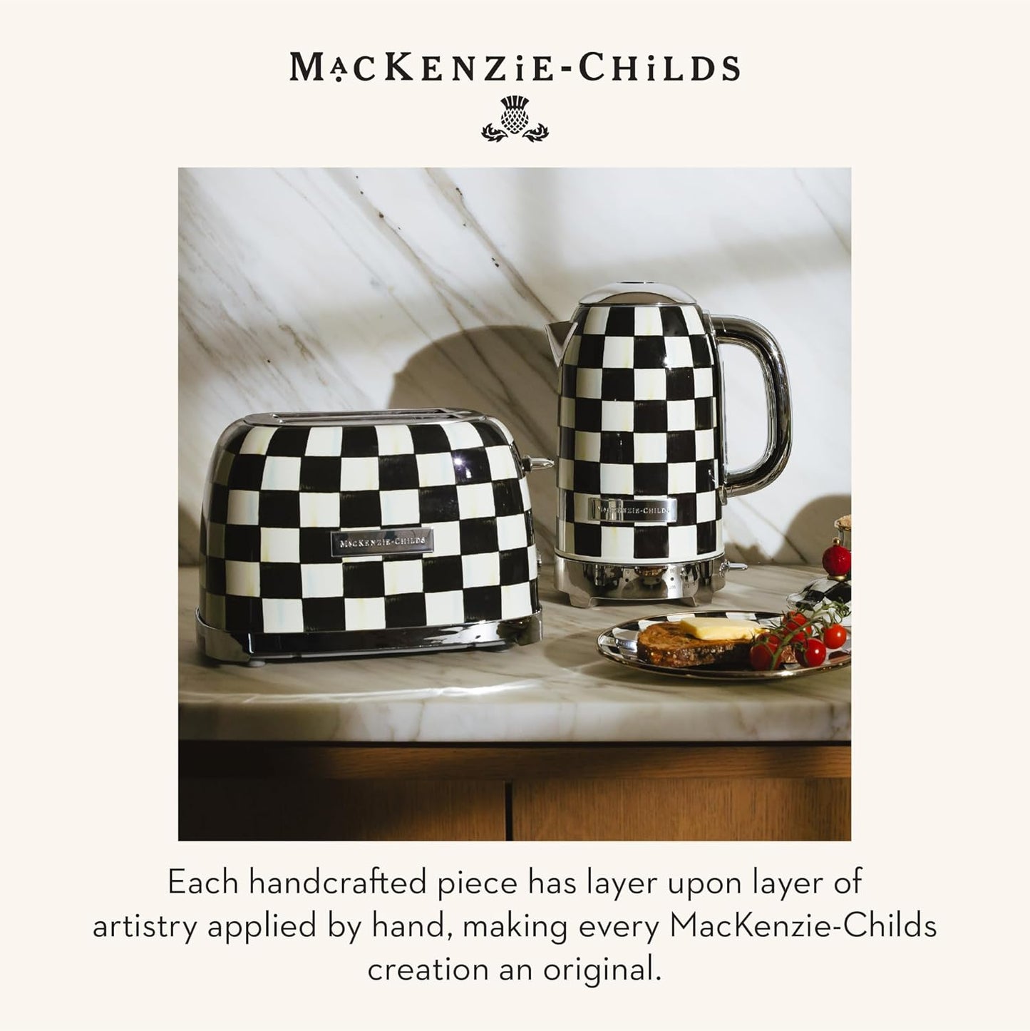 Charming Courtly Check Kettle