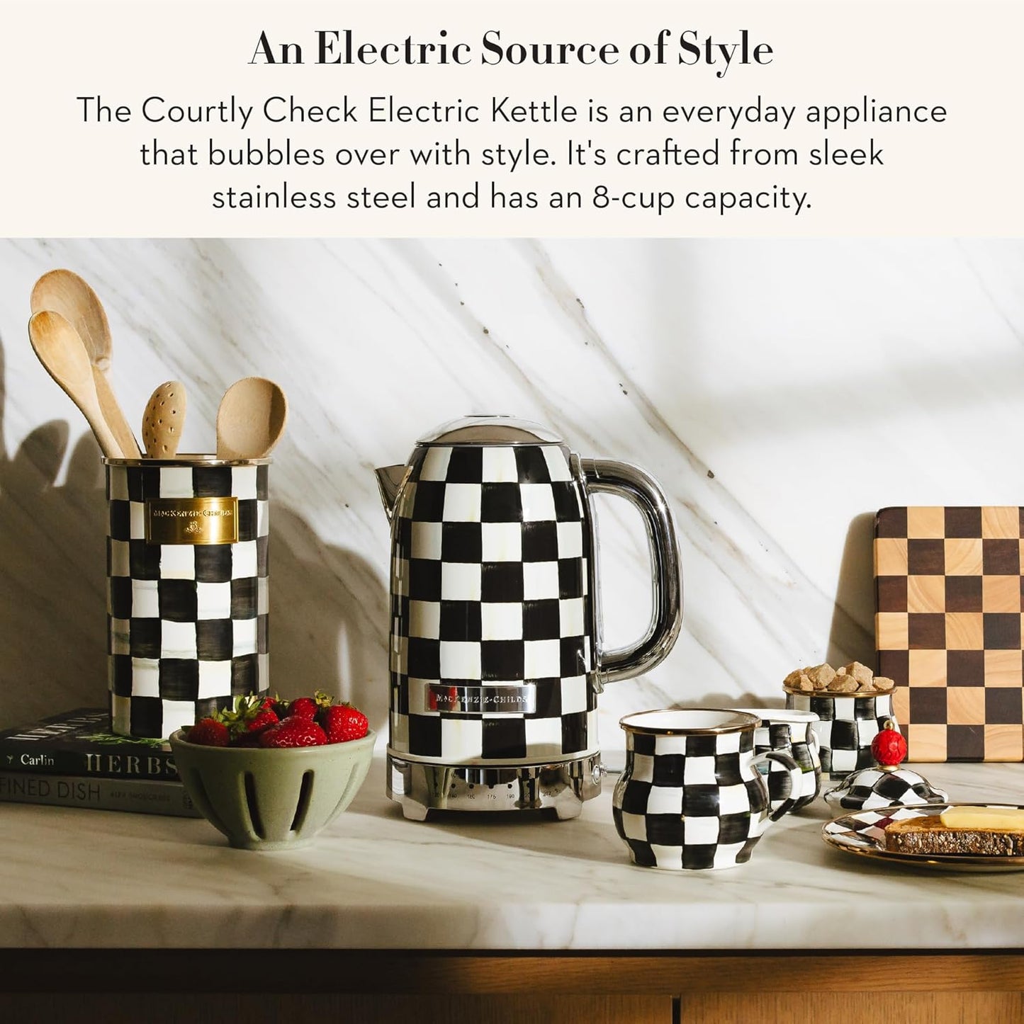 Charming Courtly Check Kettle