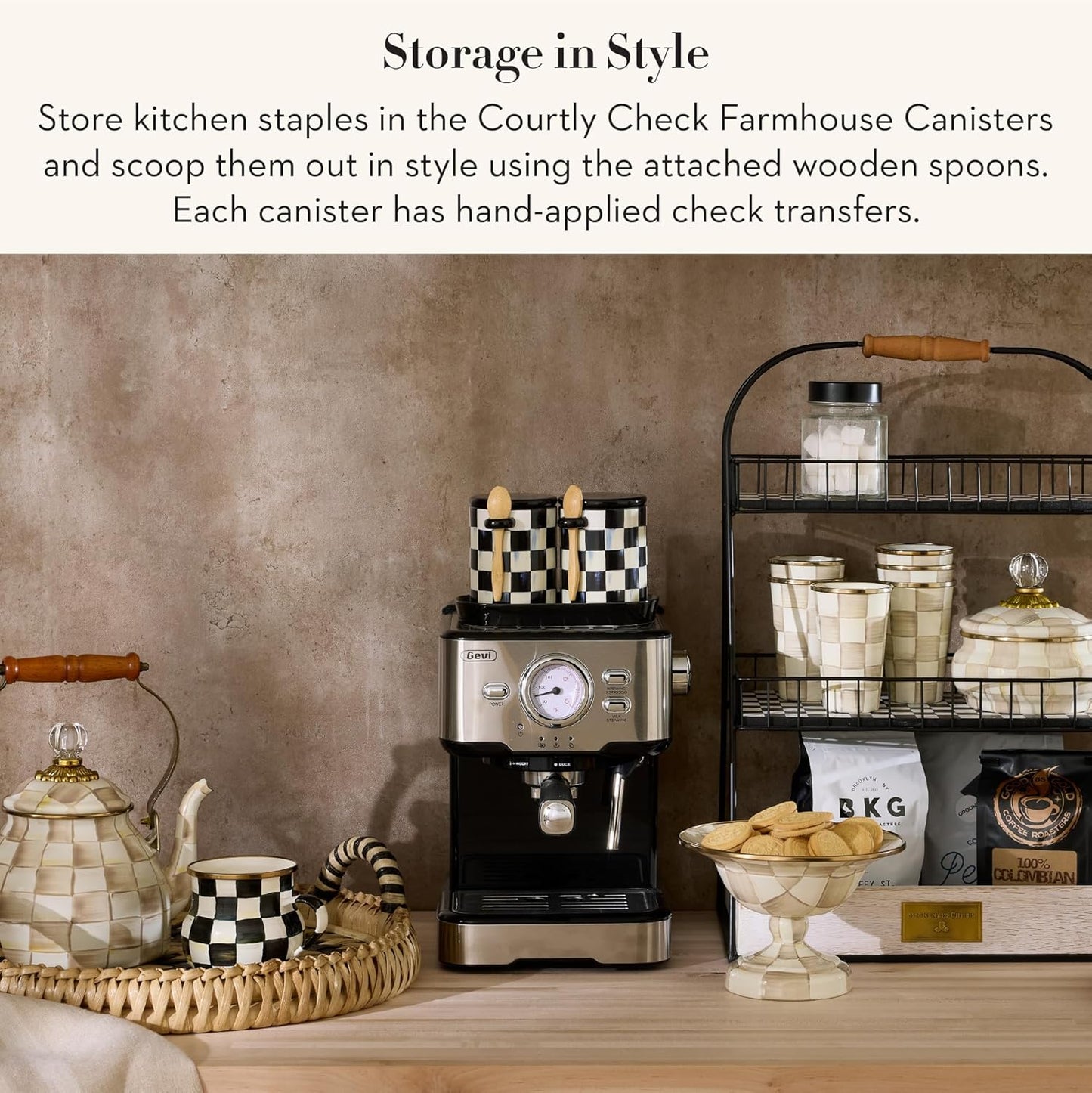 Charming Farmhouse Canisters Set