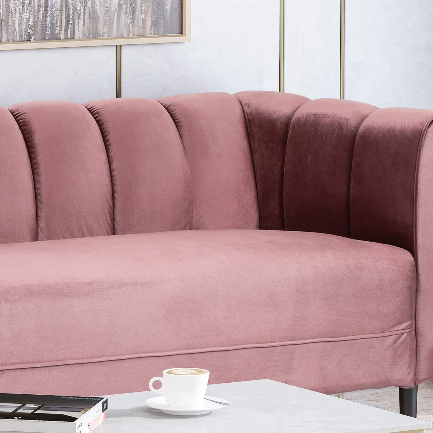 Luxurious Velvet Sofa
