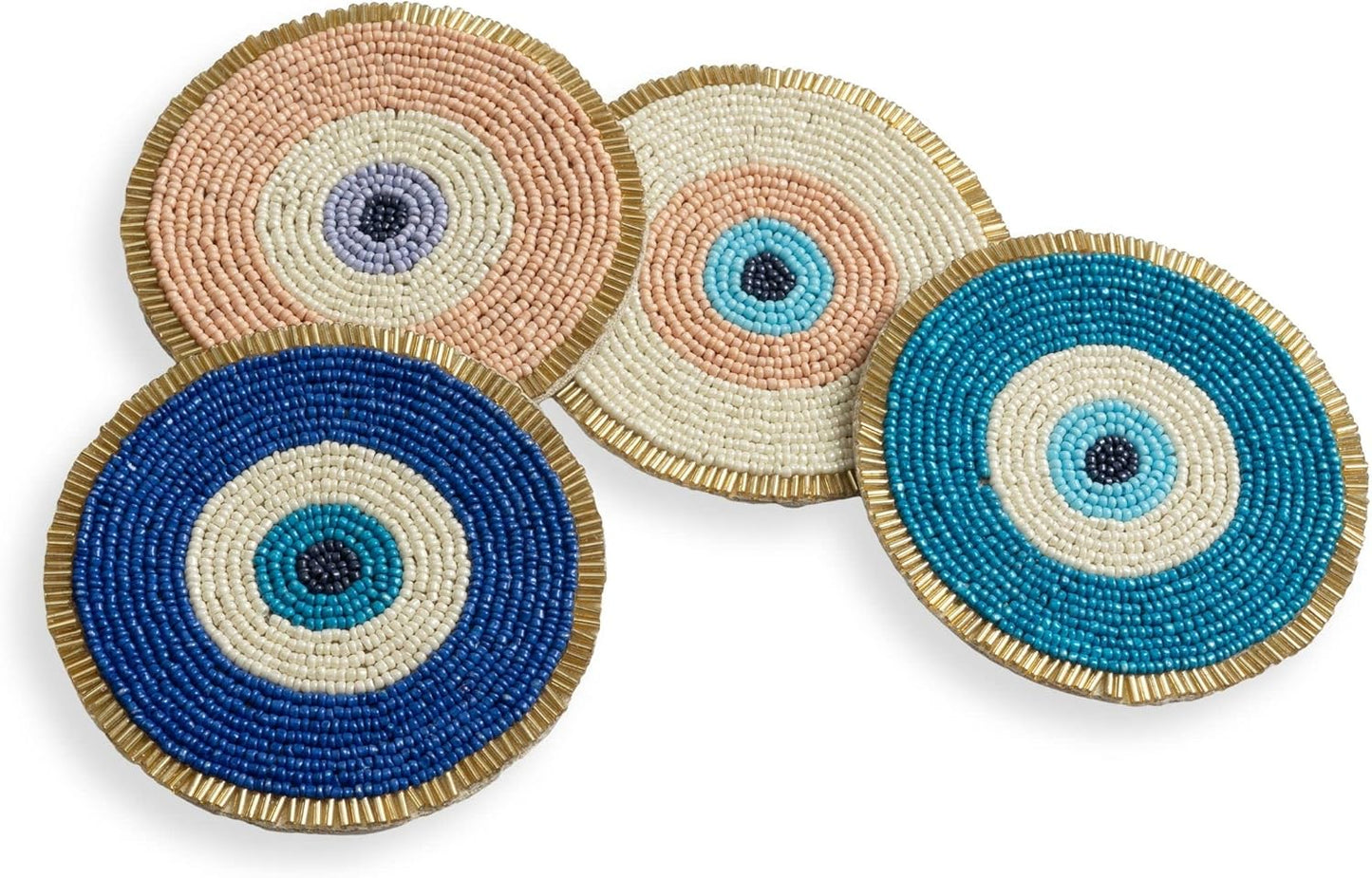 Chic Evil Eye Coasters Set