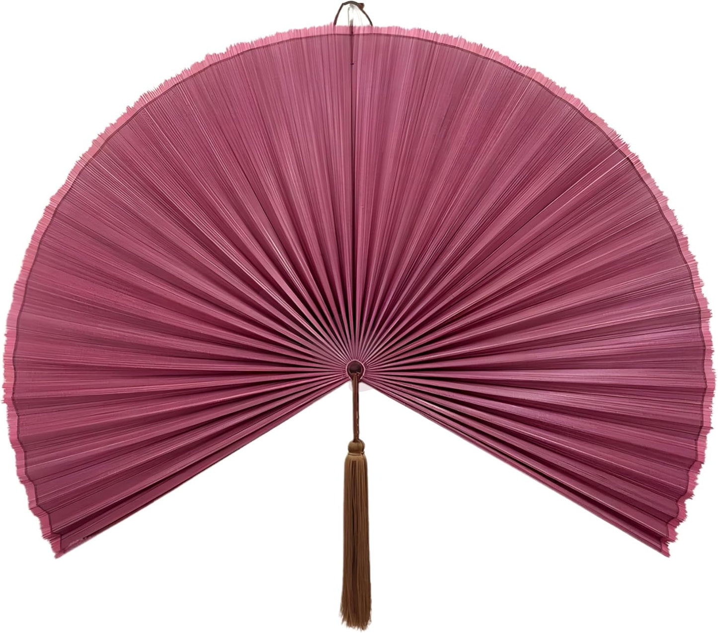 Elegant Pink Wall Fan Decor